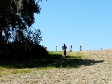 Mountainbike Rennen durch Ransdorf