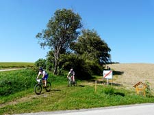 Mountainbike Rennen durch Ransdorf