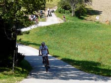 Mountainbike Rennen durch Ransdorf